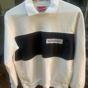 Supreme fleece lined sweater top